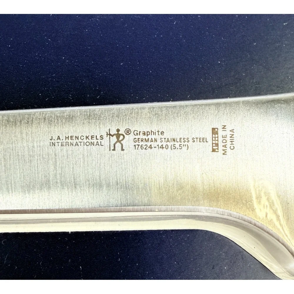 Henckels International Graphite Forged 5.5 Inch Boning Knife Stainless Steel New